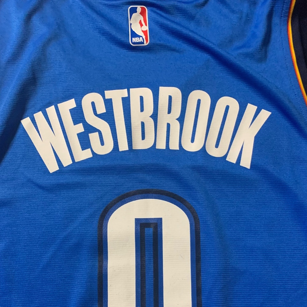 Old school Russell Westbrook jersey